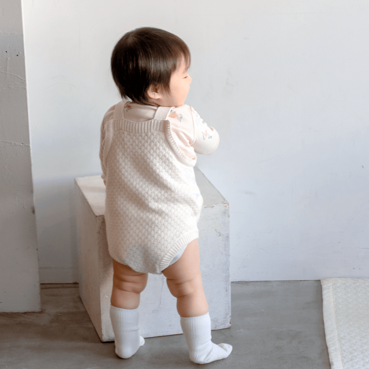 Knit salopette