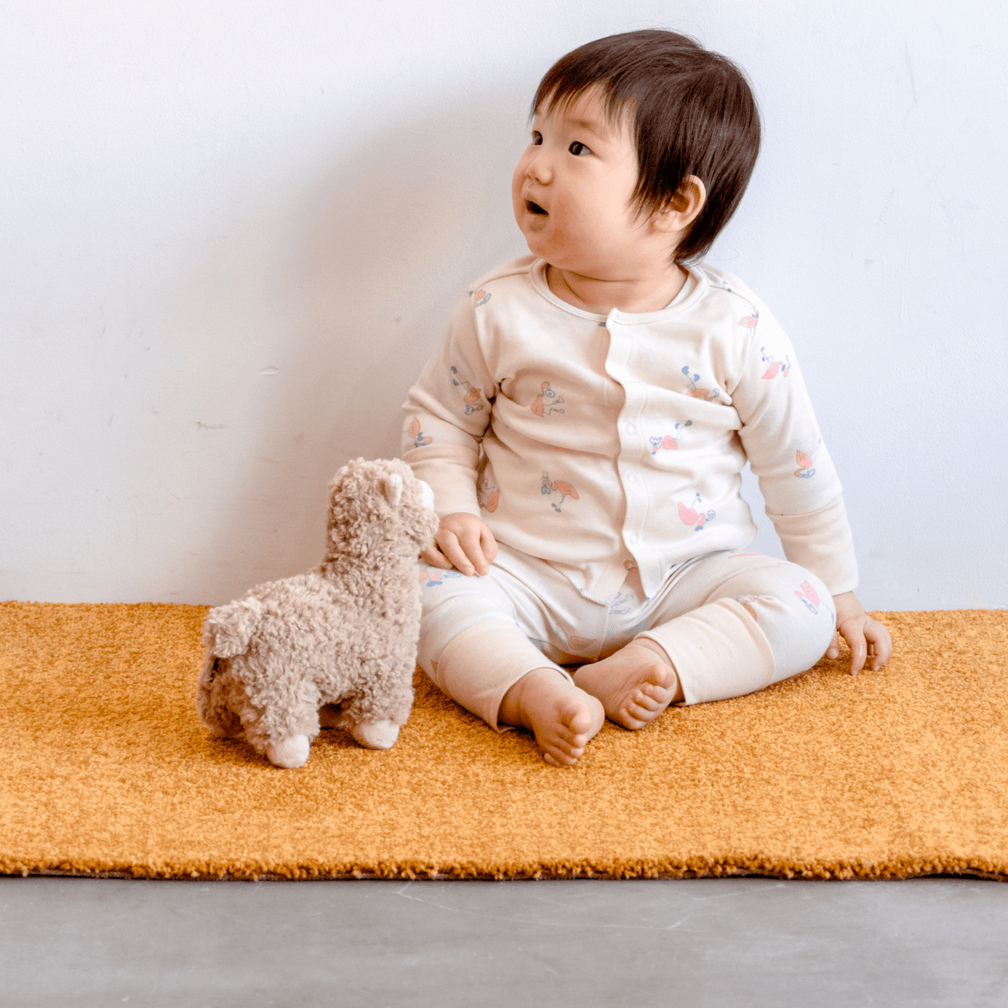 2way cotton cardigan(flamingo)