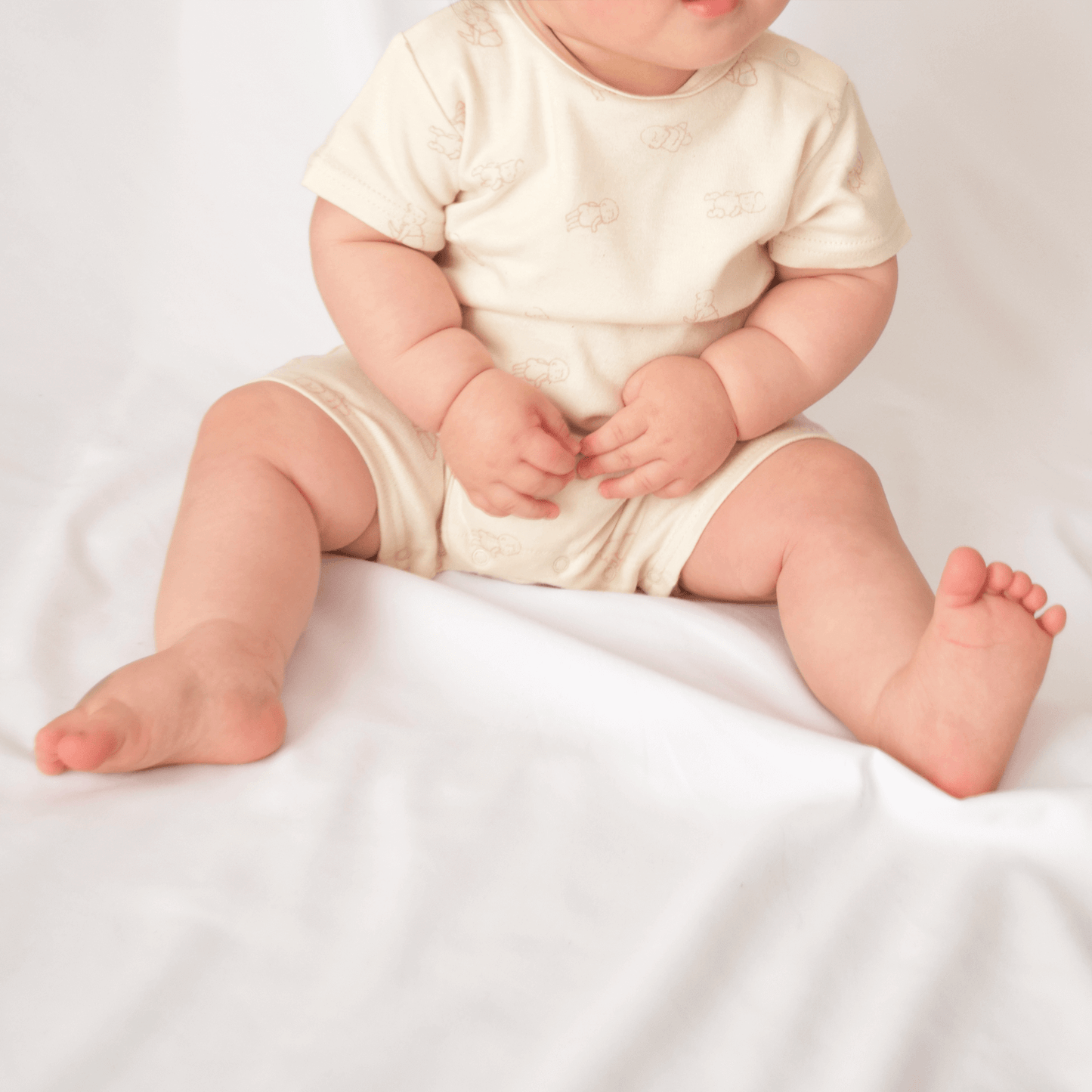 Baby logo rompers