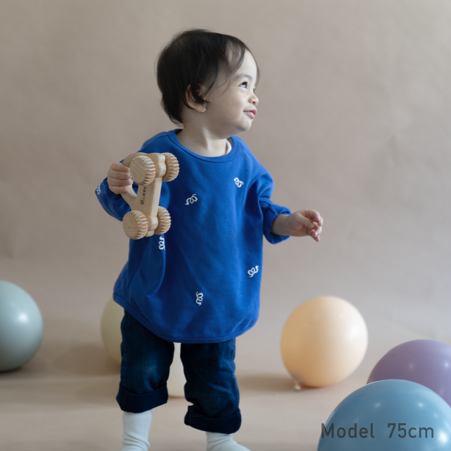 Swan big sweatshirt (lake blue)