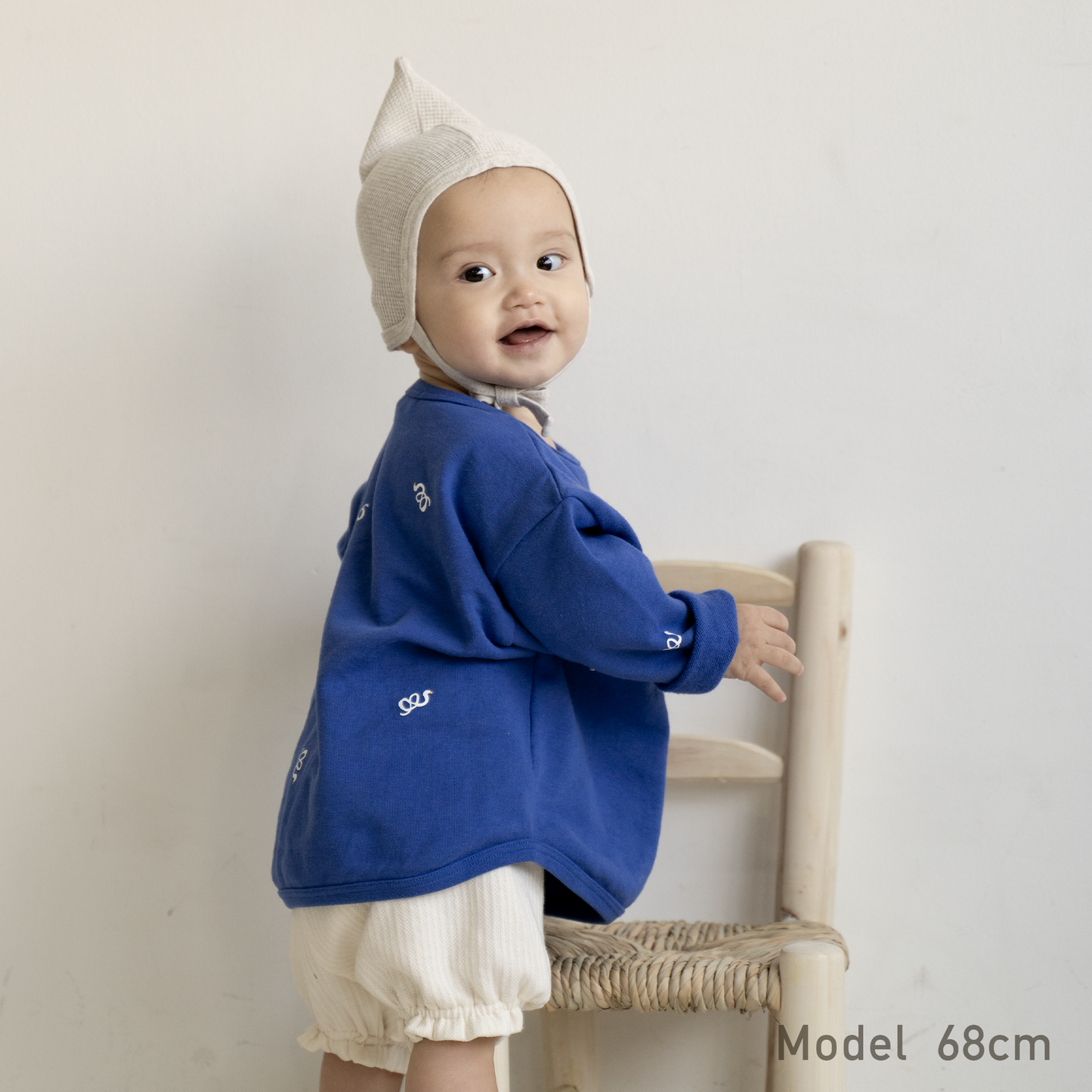 Swan big sweatshirt (lake blue)