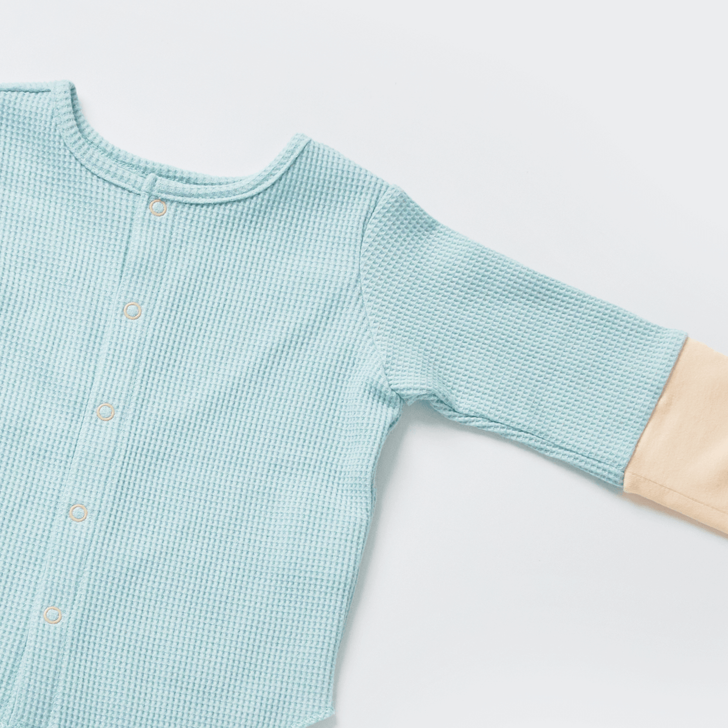 2way waffle cardigan
