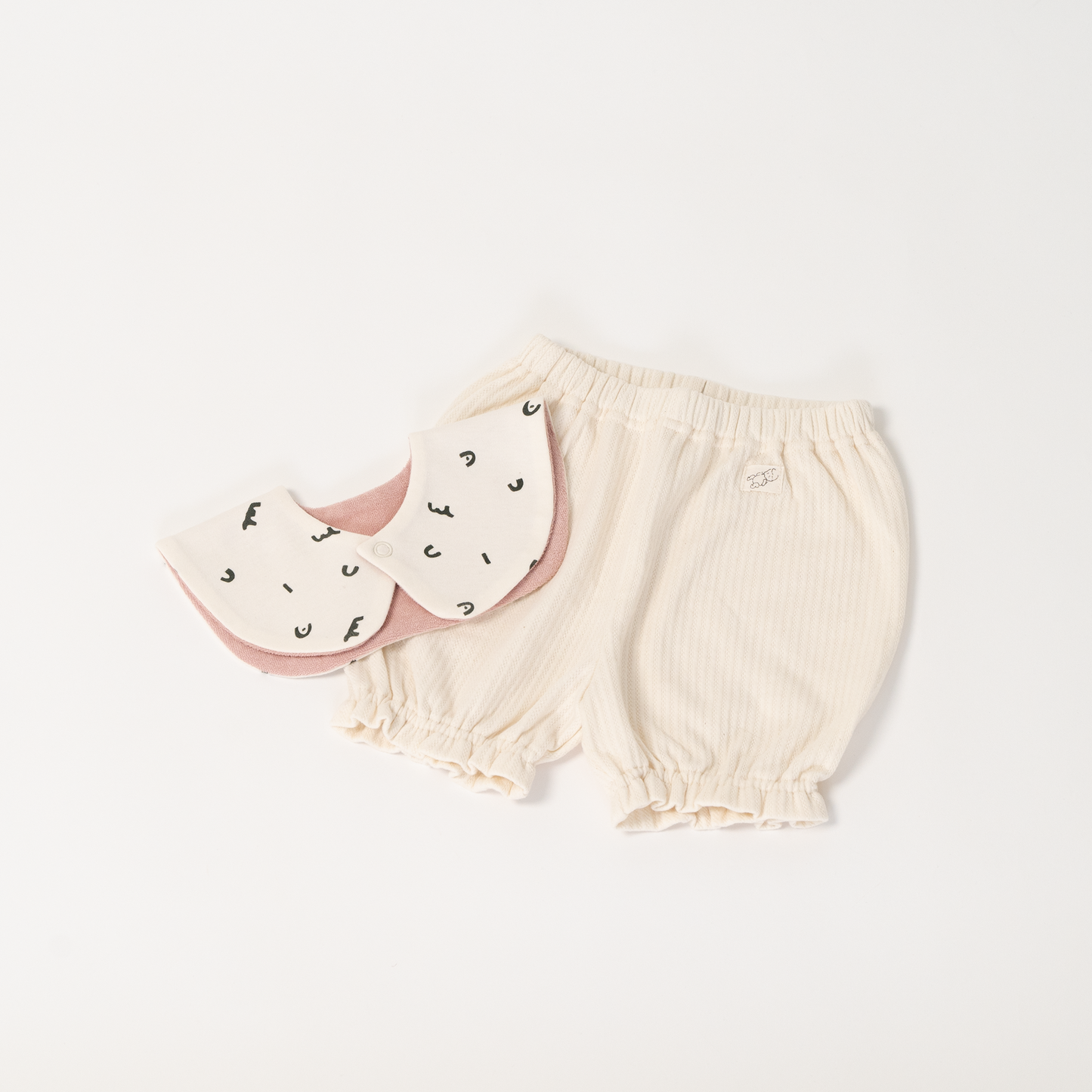 GIFT SET_Bloomers & Bib (pink)