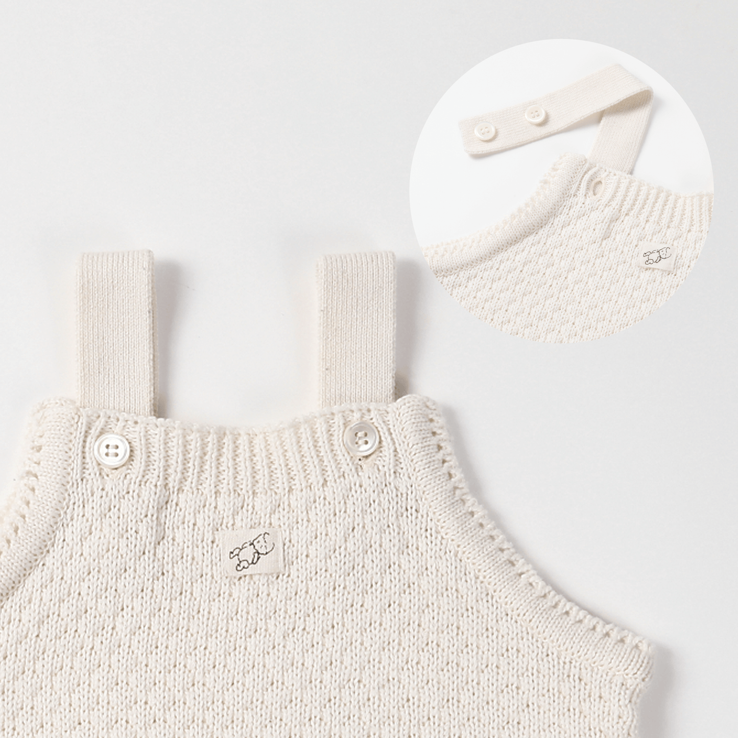 Knit salopette