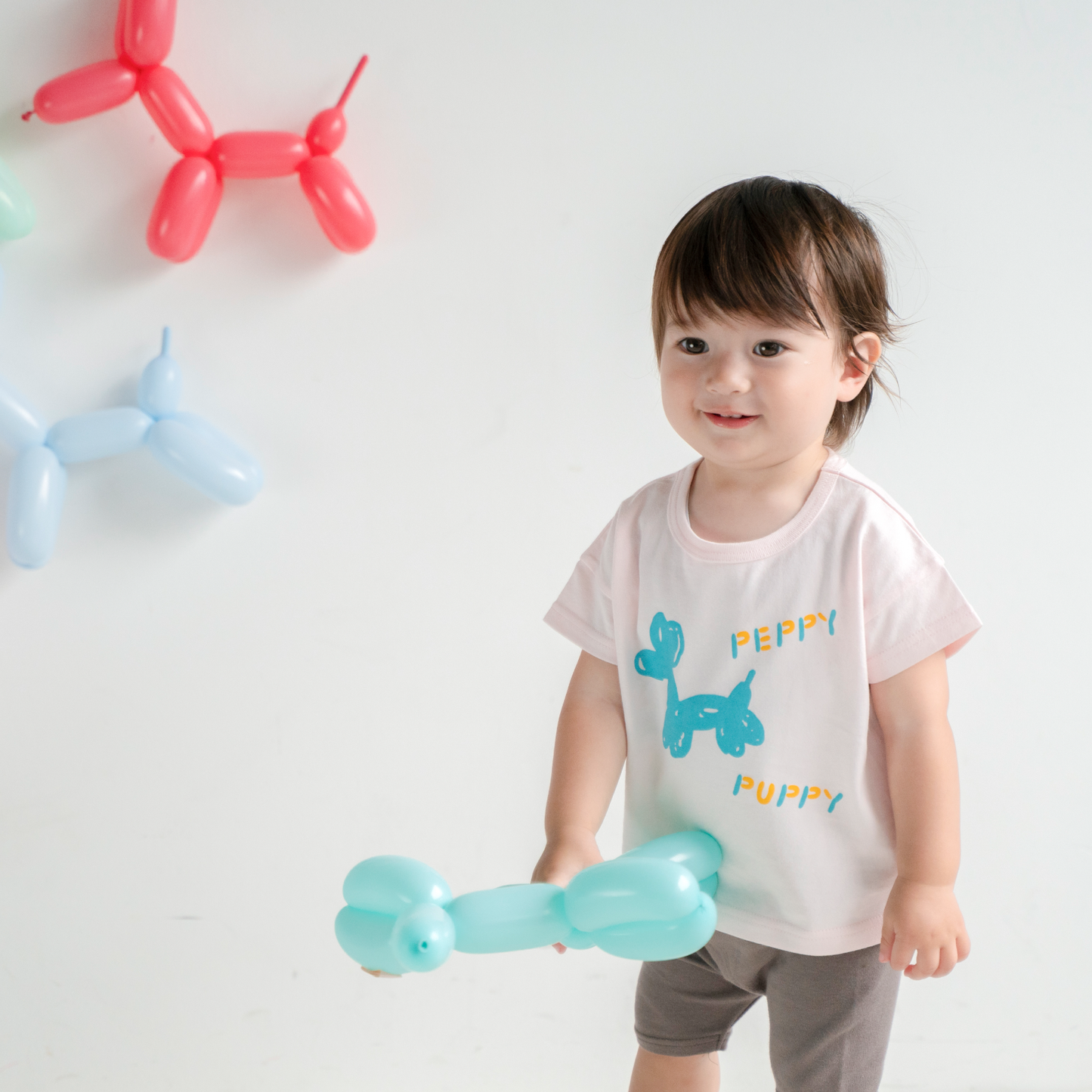 BALLOON PUPPY TEE SHIRT