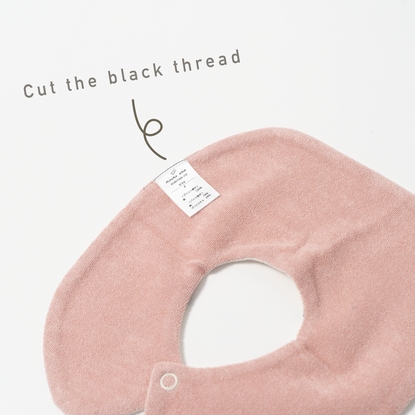 Logo 4way bib (strawberrymilk )