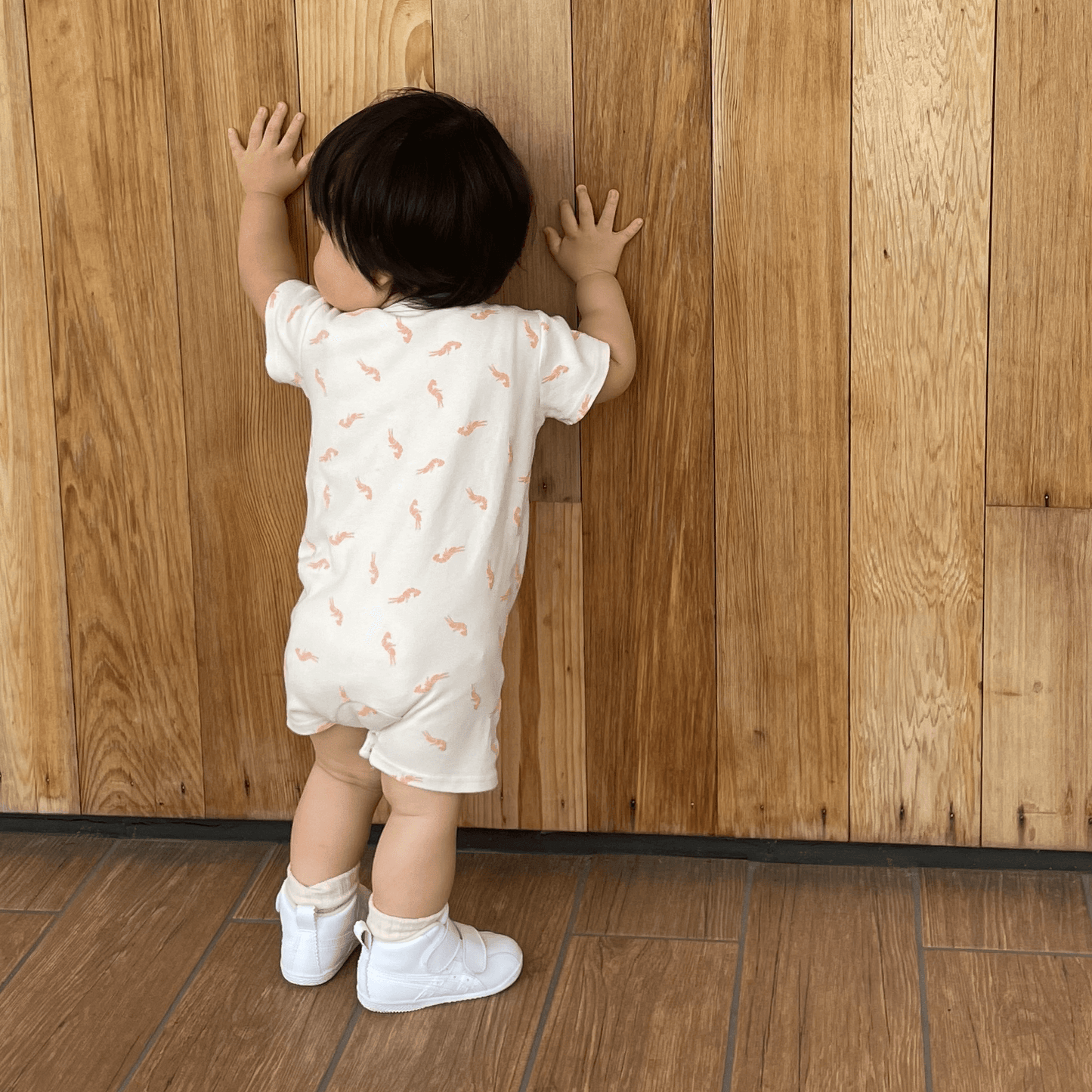 Shrimp rompers(pink)